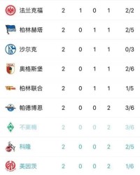 拜仁主场大胜登顶德甲积分榜  